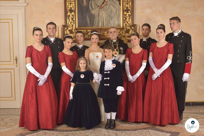 La corte del Carnevale di Chivasso La corte del Carnevale di Chivasso