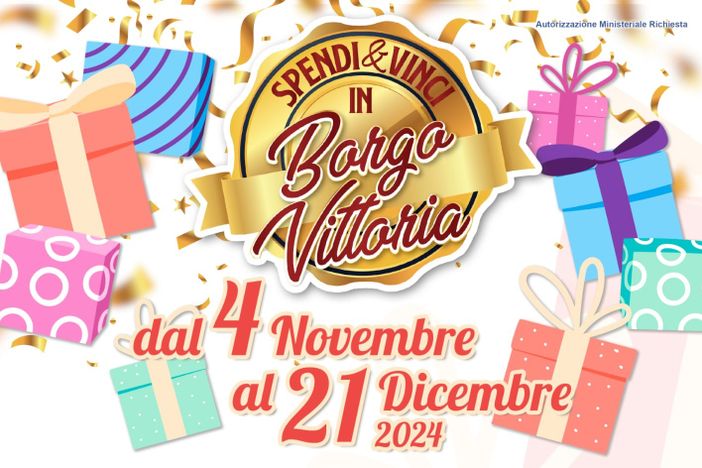 Tutto pronto per il concorso “Spendi e Vinci” in Borgo Vittoria! Tutto pronto per il concorso “Spendi e Vinci” in Borgo Vittoria!