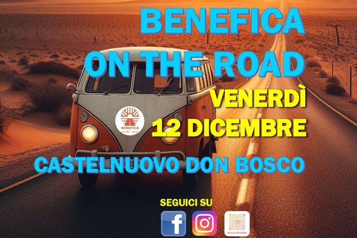 Castelnuovo Don Bosco: mercato straordinario di BENEFICA ON THE ROAD!