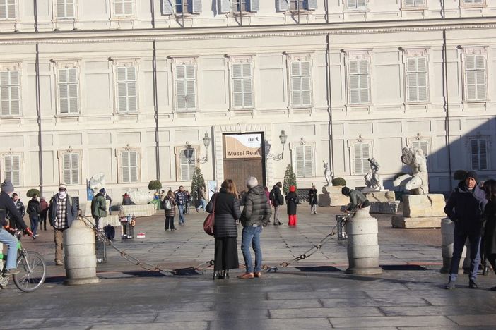 turisti in città