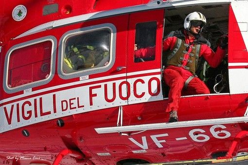 elicottero dei vigili del fuoco