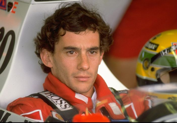 Il campione Ayrton Senna