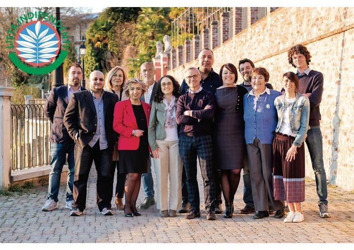 La lista di Mantelli (al centro)