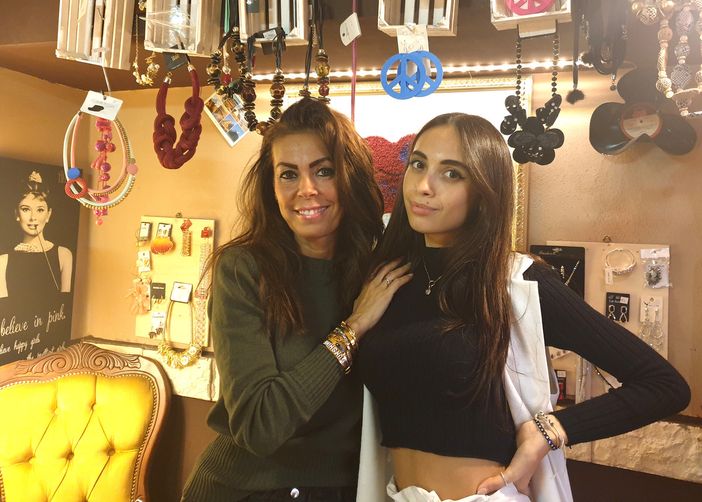 Milena Fiori con la figlia Rebecca Milena Fiori con la figlia Rebecca