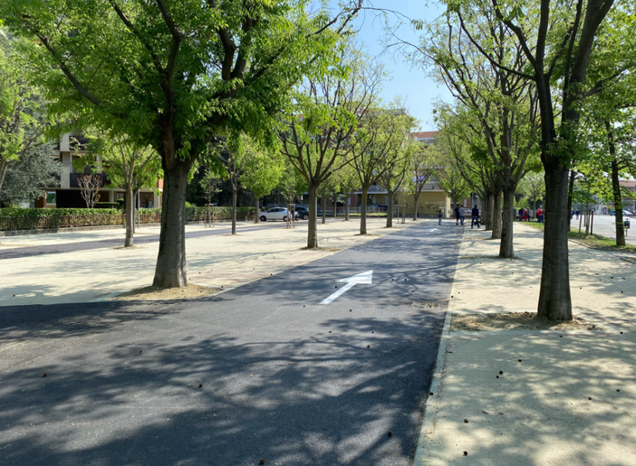 Viabilità, conclusi i lavori per il parcheggio in via Brunelleschi a Settimo Torinese