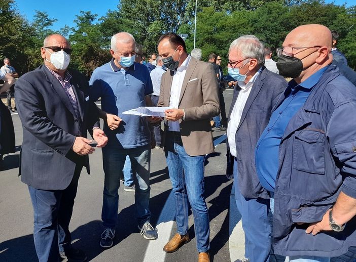 Il sopralluogo del presidente Cirio e del consigliere Gianluca Gavazza Il sopralluogo del presidente Cirio e del consigliere Gianluca Gavazza