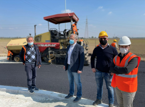 Strade provinciali: lavori in corso a Crescentino, Saluggia, Palazzolo
