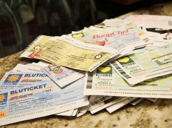 buoni pasto - foto di archivio