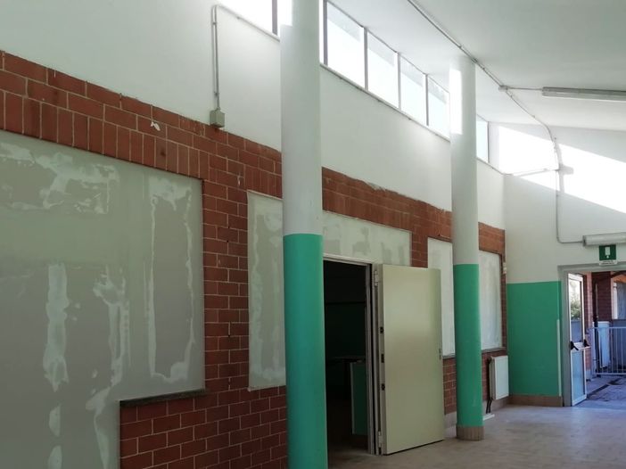 Volpiano, lavori nelle scuole in vista della riapertura di settembre