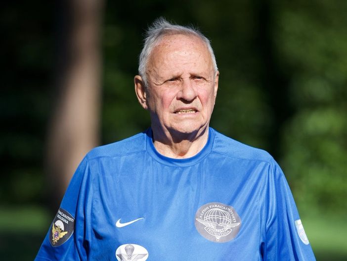 L'87enne Alessandro Bellière L'87enne Alessandro Bellière