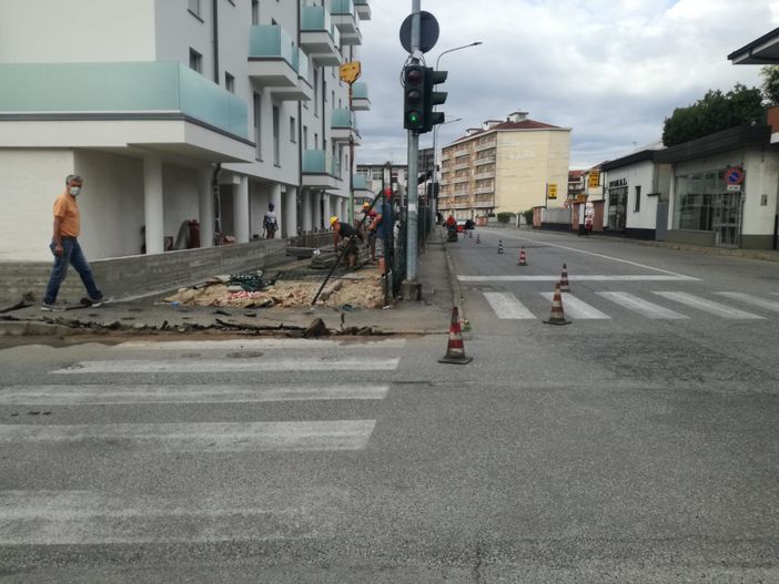 I lavori eseguiti a Settimo