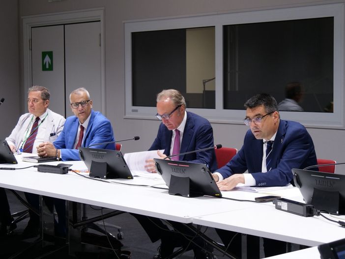 Il presidente Cirio e l’assessore Bussalino