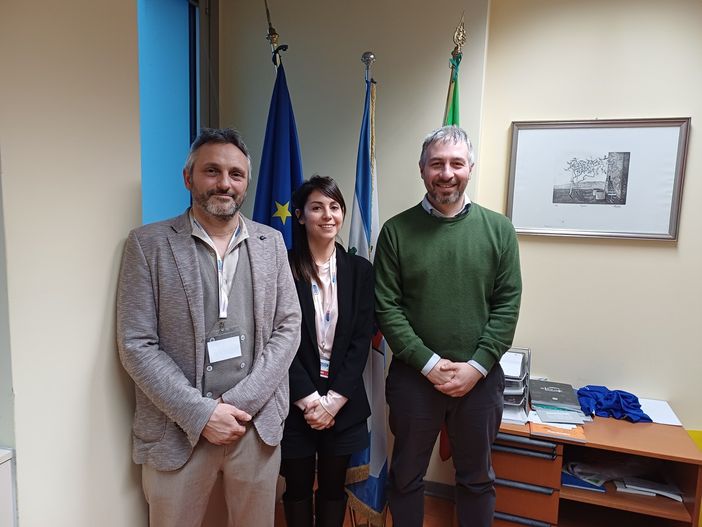 Gli assessori di Rivarolo e il vicesindaco metropolitano Suppo Gli assessori di Rivarolo e il vicesindaco metropolitano Suppo