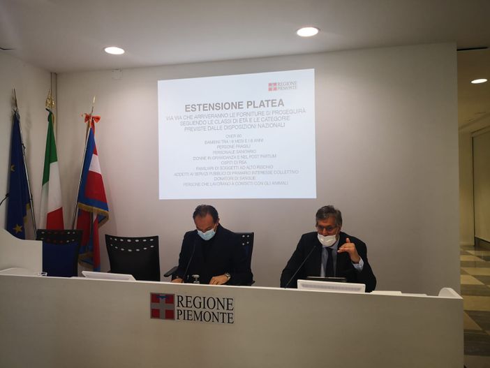 Alberto Cirio e Luigi Icardi Alberto Cirio e Luigi Icardi