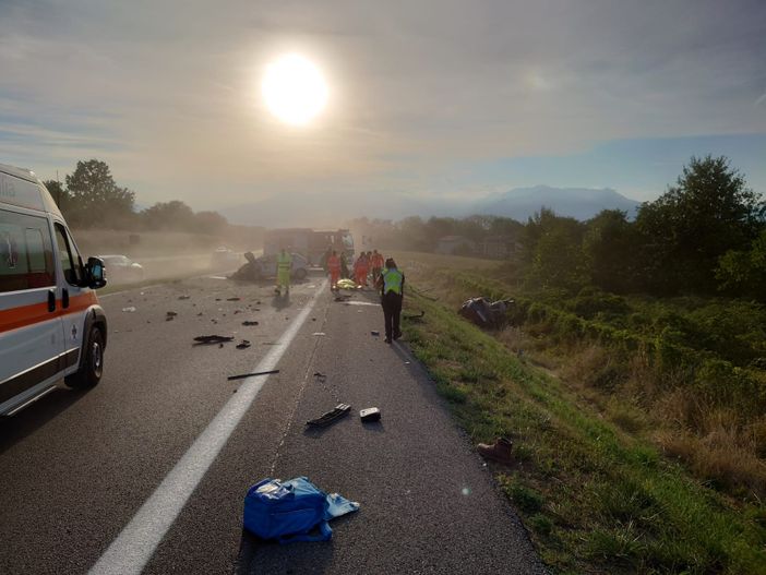 incidente mortale sulla ivrea-santhià
