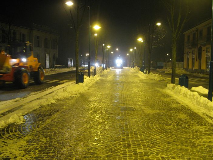 Chivasso, il Comune studia un piano anti-neve