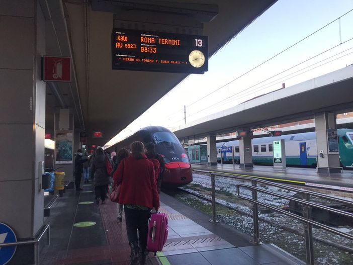 treno a Porta Nuova