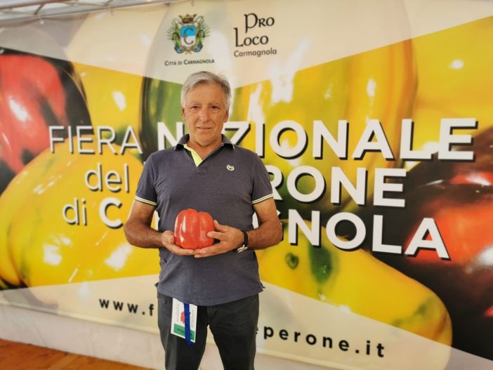 Il peperone di Carmagnola nell'anno del climate change, Tuninetti: &quot;Continuiamo a proteggerlo&quot; [VIDEO]