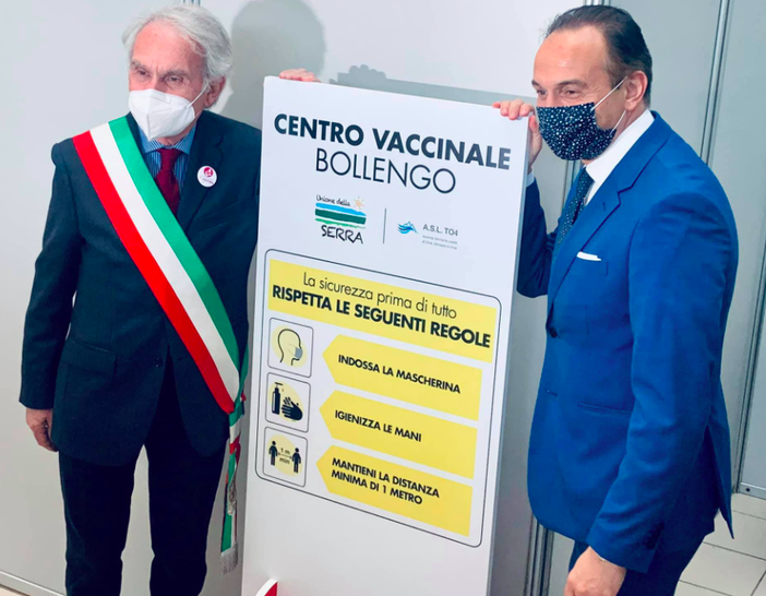 Due nuovi centri vaccini a Leinì e Bollengo Due nuovi centri vaccini a Leinì e Bollengo