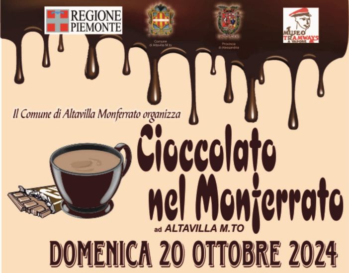 Altavilla Monferrato (AL): torna l’evento “Cioccolato nel Monferrato” Altavilla Monferrato (AL): torna l’evento “Cioccolato nel Monferrato”