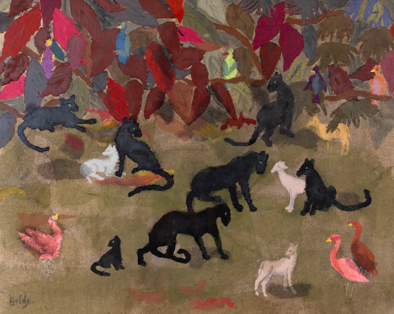 La mostra "BELDY seta, cotone, lana, raso" a Pavarolo