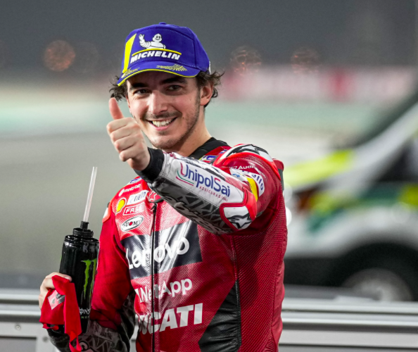 Moto Gp: il pilota di Chivasso Pecco Bagnaia parte in pole position e conquista il terzo posto Moto Gp: il pilota di Chivasso Pecco Bagnaia parte in pole position e conquista il terzo posto