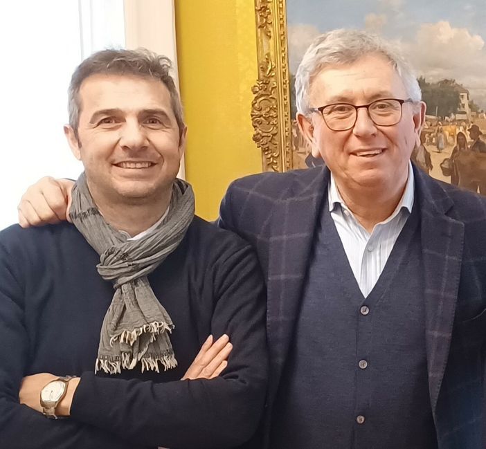 L'assessore Vitale e il sindaco Castello