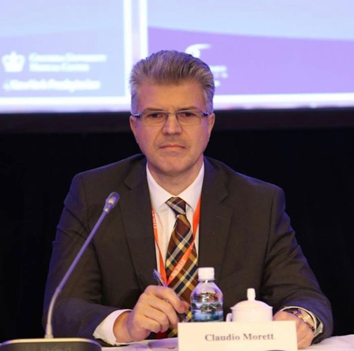 L'assessore Claudio Moretti L'assessore Claudio Moretti