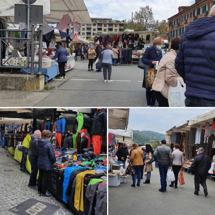 Chivasso in zona Arancione: tornano i banchi non alimentari al mercato Chivasso in zona Arancione: tornano i banchi non alimentari al mercato
