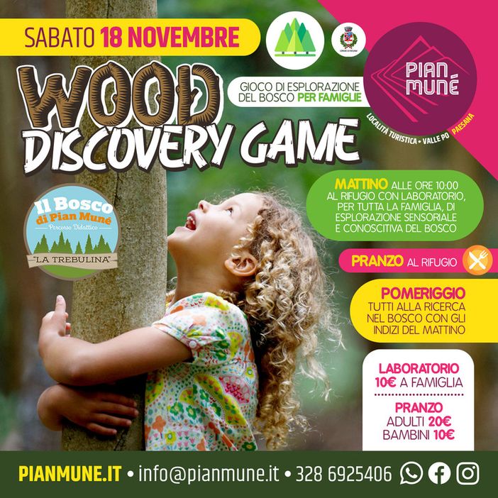 Pian Munè di Paesana: Wood discovery game, un’avventura per tutta la famiglia