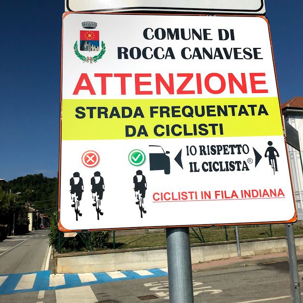 Paola Gianotti ha concluso il 'suo' Giro del Piemonte per la sicurezza stradale