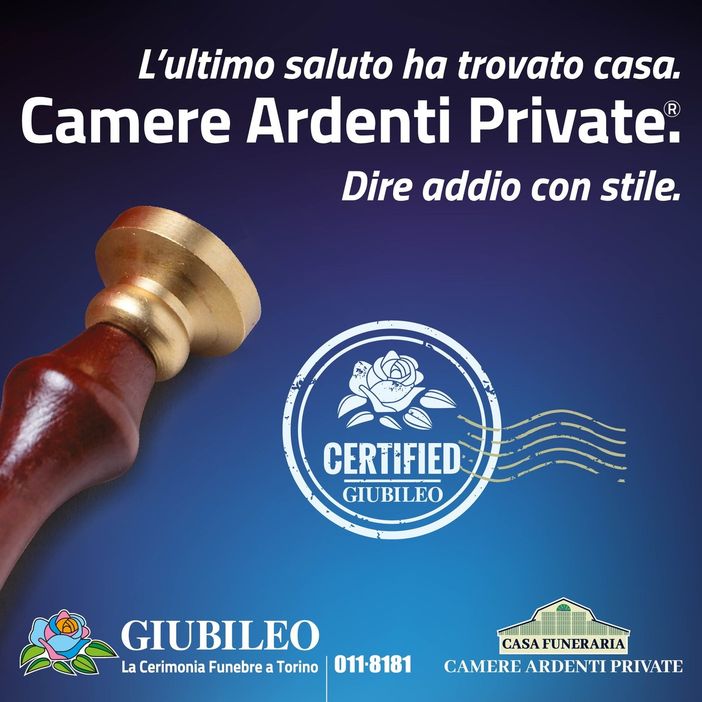 Onoranze Funebri a Torino, Giubileo: "Un grande evento privato per ricordare le nostre radici"