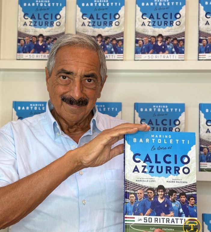 Marino Bartoletti al Festival dei Libri Sportivi con “La storia del calcio azzurro in 50 ritratti” Marino Bartoletti al Festival dei Libri Sportivi con “La storia del calcio azzurro in 50 ritratti”