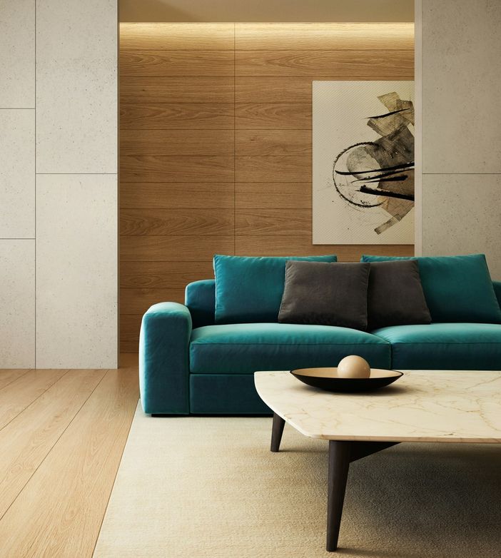 Come abbinare il divano all'arredamento del soggiorno