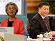 Ue-Cina, von der Leyen: "Riequilibrare relazioni". Xi: "Bisogna fare scelta giusta" Ue-Cina, von der Leyen: "Riequilibrare relazioni". Xi: "Bisogna fare scelta giusta"
