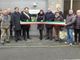L'inaugurazione dello sportello a Rondissone