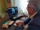 Claudio Castello in videoconferenza con il sindaco di Przemysl