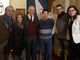 Da sinistra: il consigliere regionale Davide Bono, la Senatrice Jessica Costanzo, il consigliere regionale Giorgio Bertola, Rino Sinopoli referente M5S di Brandizzo, il consigliere comunale di Chivasso Fabio Cipolla, la Deputata Celeste D’Arrando.