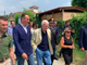 Il presidente Cirio nella villa confiscata