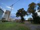 Il cantiere del parco Amendola a Settimo