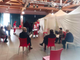 La Croce Rossa di Settimo Torinese durante le vaccinazioni al Centro Bosio