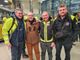 Nella foto da sinistra l'assessore regionale alla Sanità Luigi Icardi, il consigliere regionale Gianluca Gavazza, il responsabile Maxiemergenza Regione Piemonte Mario Raviolo e il vicesindaco della Città di Crescentino Luca Lifredi.
