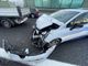 Incidente sulla Torino-Aosta, un'auto esce di strada e si ribalta nei campi