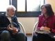 Monica Canalis e Giuliano Maggiora, presidente di Alzheimer Piemonte