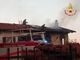 Abitazione a fuoco a Verrua Savoia: intervento dei vigili del fuoco