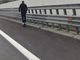 monopattino in autostrada