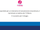 Home page con messaggio di servizio sospeso