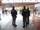 agenti della Polfer a Porta Nuova