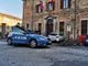 volante della polizia ad Ivrea