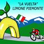 Tiziano Riverso disegna la Vuelta: satira e ciclismo tra le curve del Piemonte